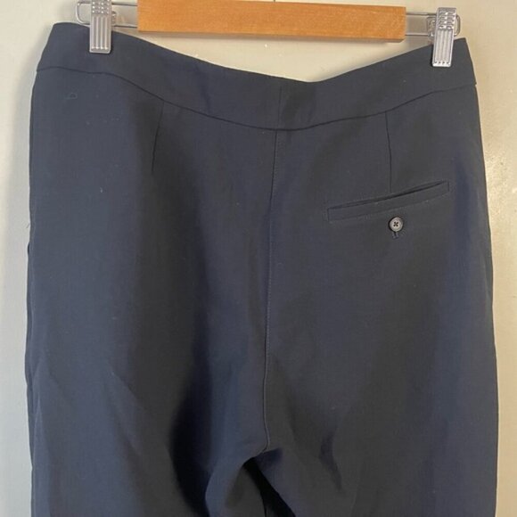 Aritzia Wilfred Allant Pant black crepe cropped lightweight trousers size 4 - Picture 9 of 16